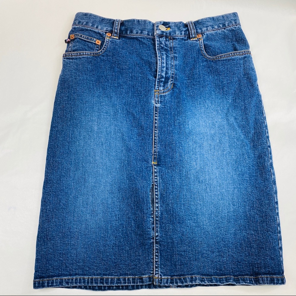 Ralph Lauren Jeans Skirt - Picture 1 of 8